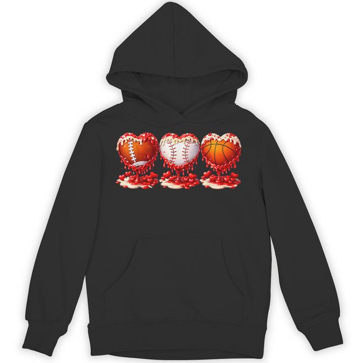 Drip Valentines Day Basketball Baseball Football Boy Men Kid Unisex Hoodie Drip Valentines Day Basketball Baseball Football Boy Men Kid Unisex Hoodie
