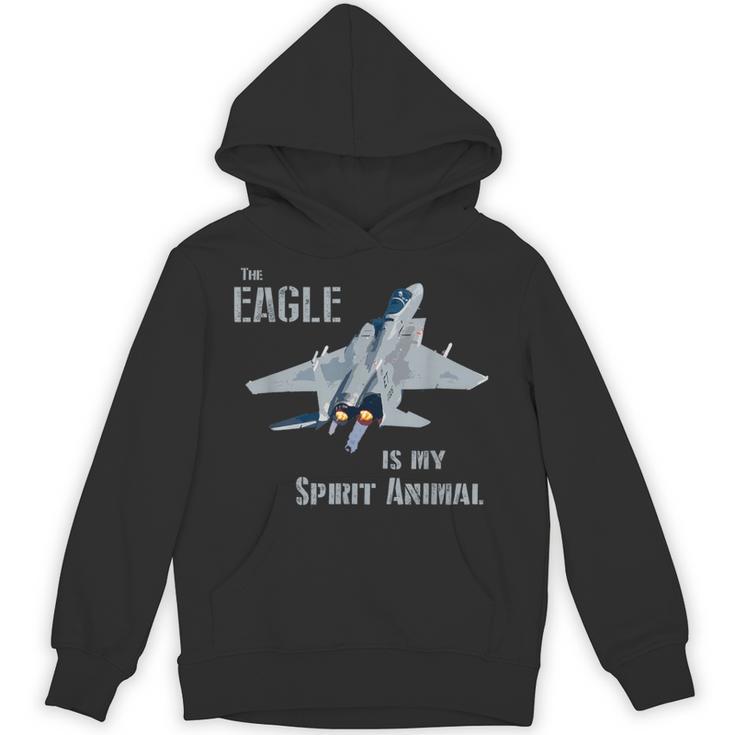 The Eagle Is Mypirit Animal F-15 戦闘機 飛行機 パーカー