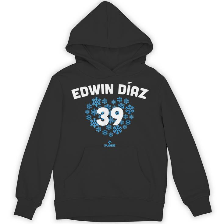 Edwin Diaz Heart New York Baseball Fansalentines パーカー