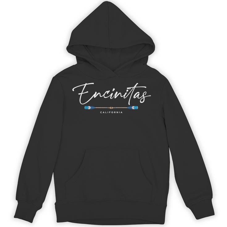 Encinitas California Oars グラフィック パーカー
