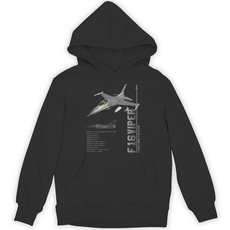 F-16 バイパー ファイティング ファルコン ジェット戦闘機仕様 パーカー