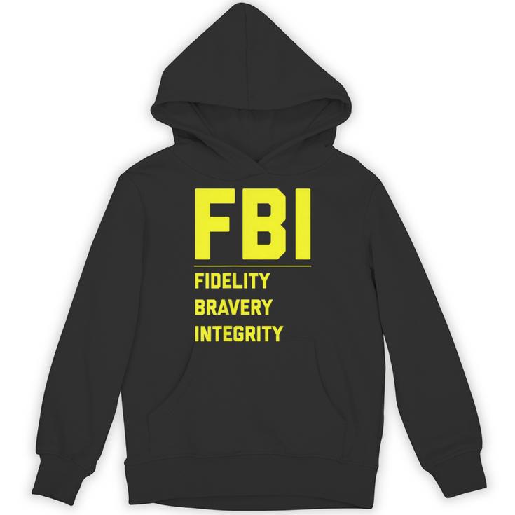 Fbi Motto 「Fidelity Bravery Integrity」 法執行機関 パーカー
