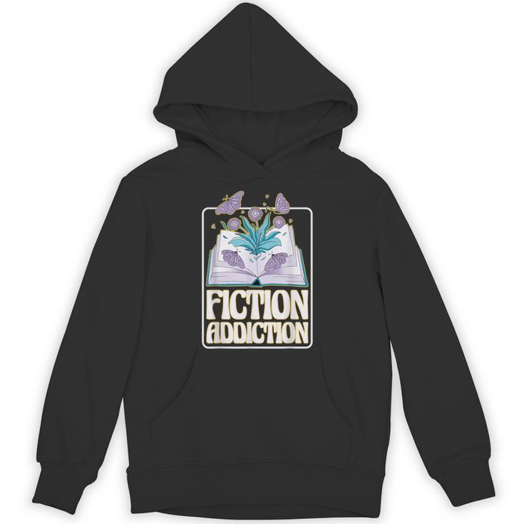 Fiction Addiction Book Reader And Booklover Unisex Hoodie