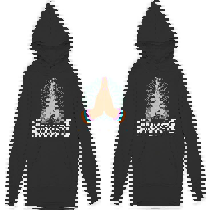 Fold Your Hands 瞑想 ナマステ パーカー