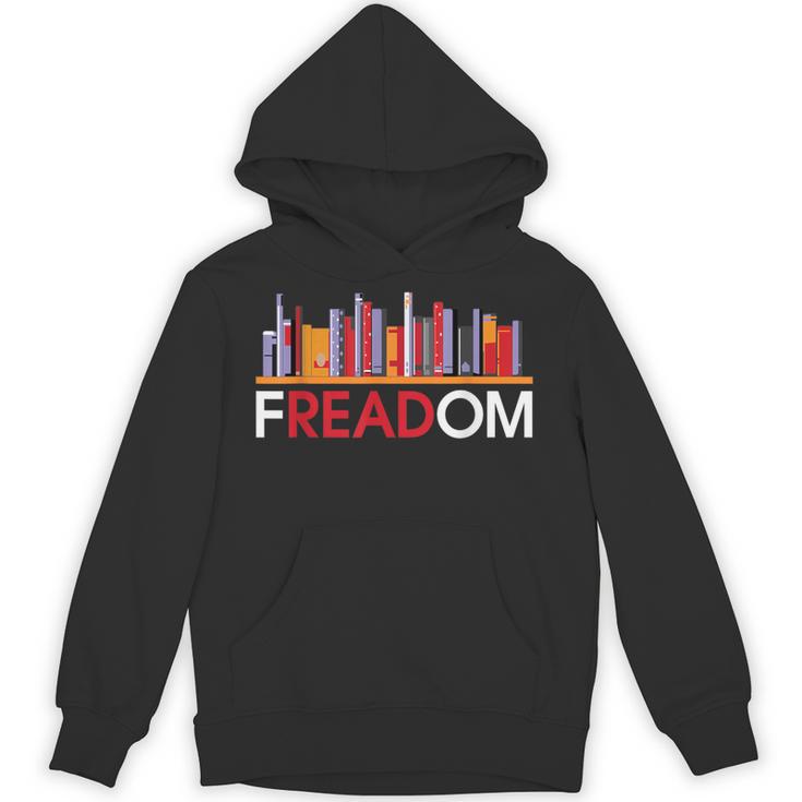Freadom Anti Ban Books Freedom To Read Book Lover Reading Unisex Hoodie