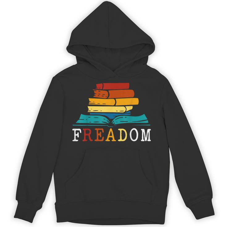 Freadom Read Banned Books Reader Bookworm Unisex Hoodie