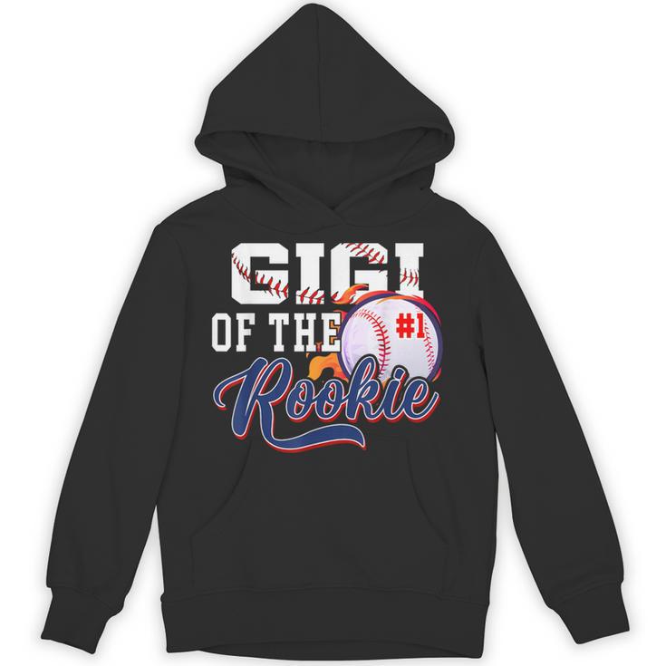 Gigi Rookie Of Year 1st Birthday Baseball Theme Matching Unisex Hoodie