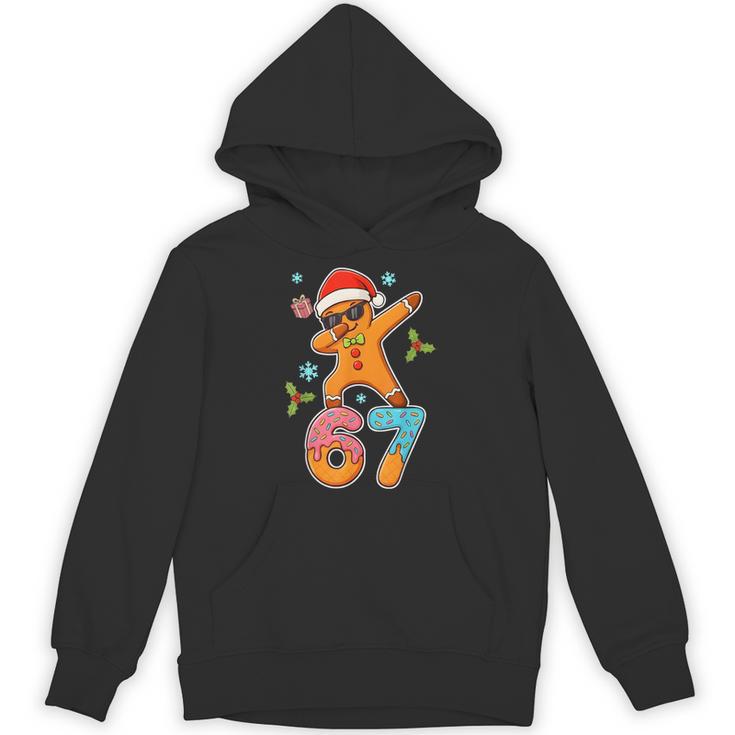 Gingerbread Six Seven 67 Ice Cream Drip Baseball Unisex Hoodie