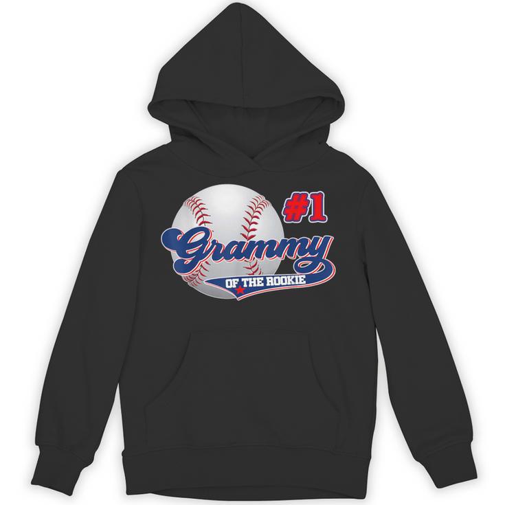 Grammy Rookie Of Year 1st Birthday Baseball Theme Matching Unisex Hoodie
