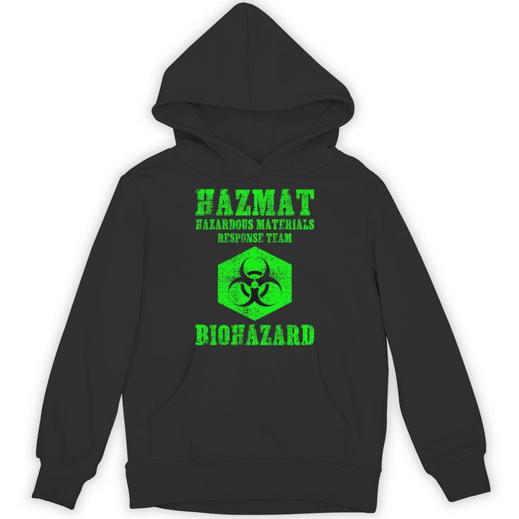 Green Biohazard 危険物 コスチューム キッズ メンズ パーカー