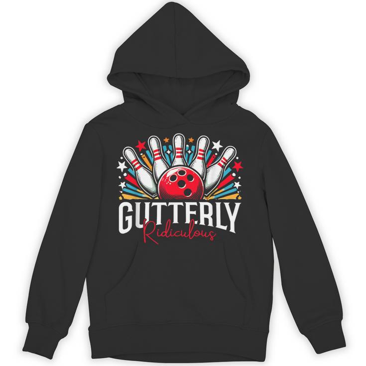 Gutterly とんでもないボーリングスポーツボウラー パーカー