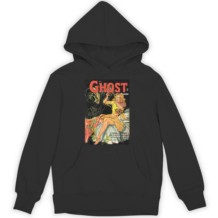 Halloween Horror Vintage Ghost Comic Book Retro Scary Unisex Hoodie