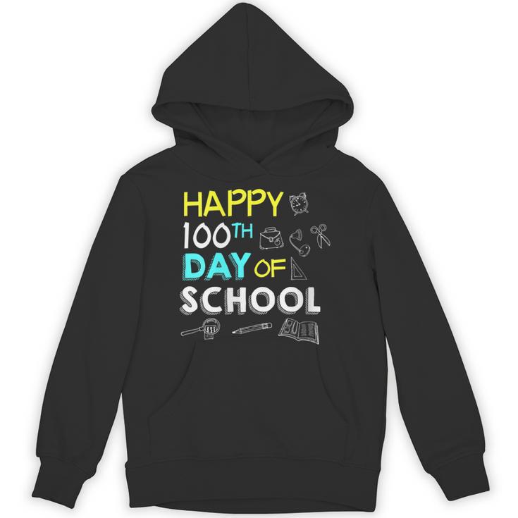 Happy 100th Day Of 5th Fifth Grade Books School Teacher Unisex Hoodie