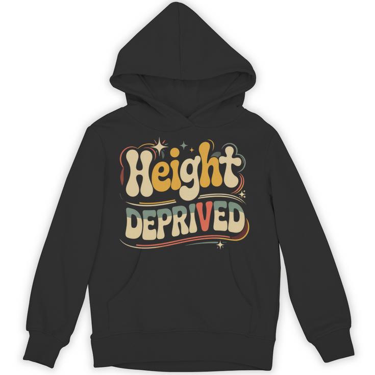 Height Deprived 背の低い人のジョーク パーカー