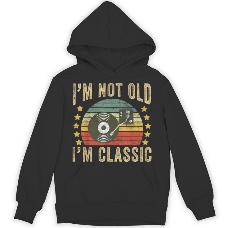 I'm Not Old I'm Classic ビニールレコード レトロ ビンテージ音楽 パーカー
