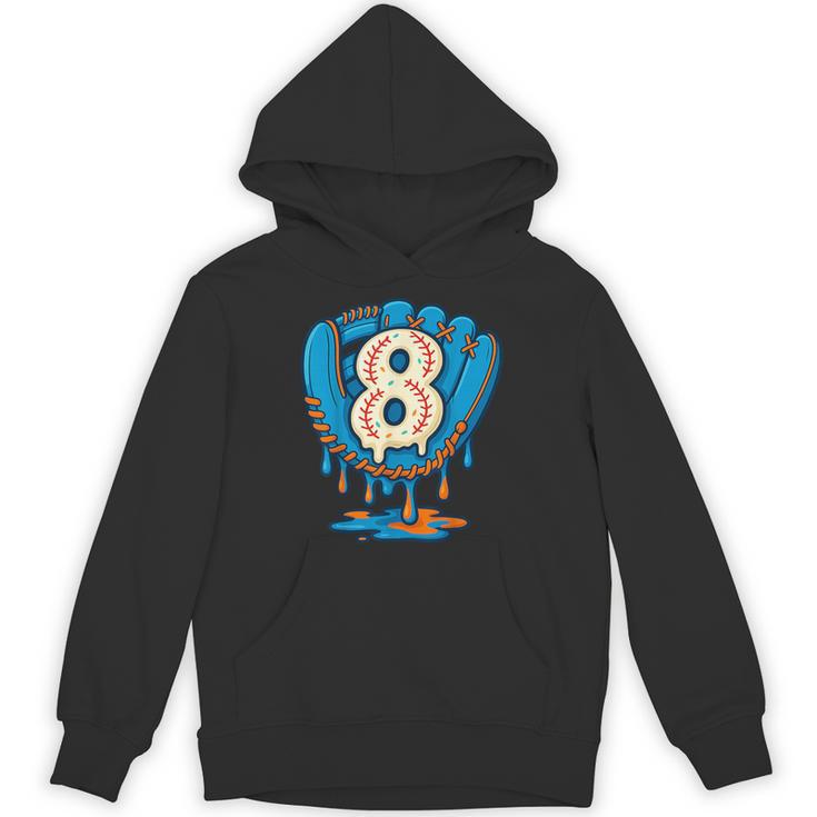 Ice Cream Baseball Glove 8th Birthday Edition Unisex Hoodie