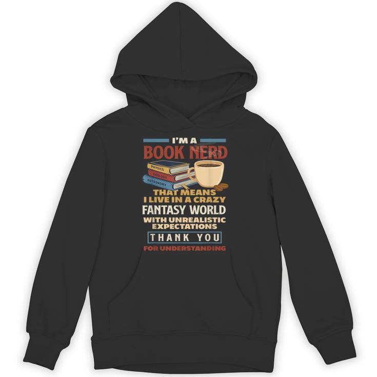 I'm a Book Nerd Book Lover Book Reader Unisex Hoodie