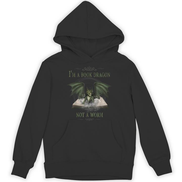 I'm A Dragon Not A Worm Book Unisex Hoodie