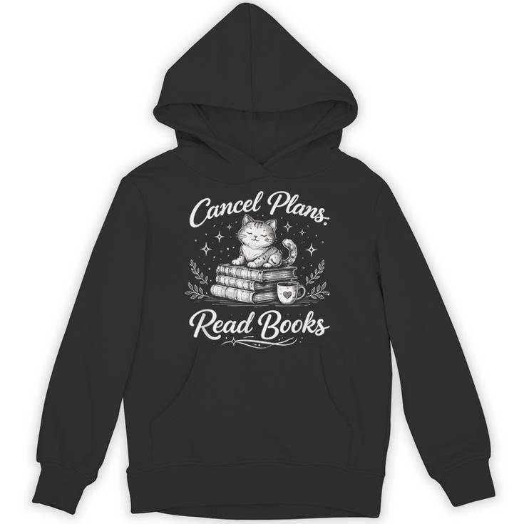 Introverted Book Mom Cat Reader Introvert Books Over People Unisex Hoodie
