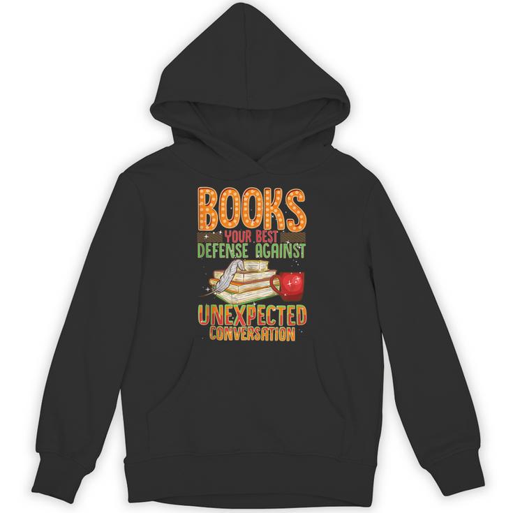 Introverts Book Club Members Readers Books Bibliophiles Unisex Hoodie