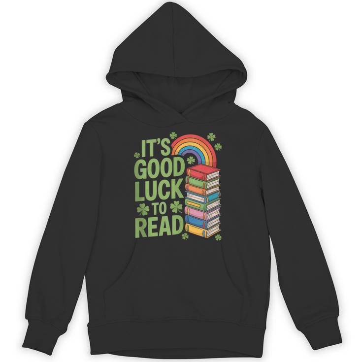 Its Good Luck To Read Rainbow Reading Books Unisex Hoodie