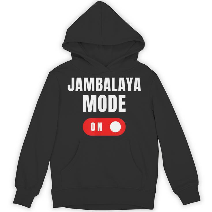 Jambalaya モード 面白い文字 食べ物愛好家に最適 スープ ユーモア パーカー