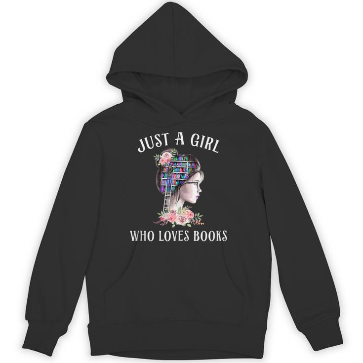 Just A Girl Who Loves Books Reading One More Chapter Unisex Hoodie