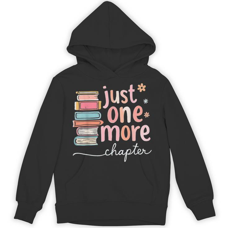 Just One More Chapter Pastel Book Lover Cute Adorable Unisex Hoodie
