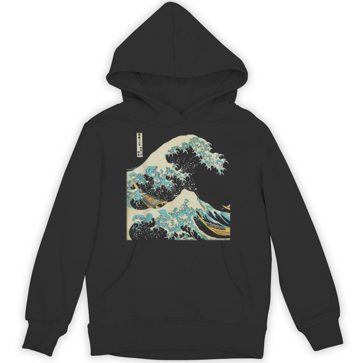 Katsushika Hokusai The Great Wave Off Kanagawa パーカー