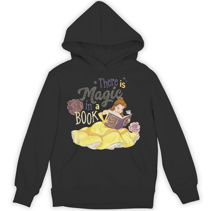 Kids Disney Beauty And The Beast Belle There Is Magic In A Book Unisex Hoodie
