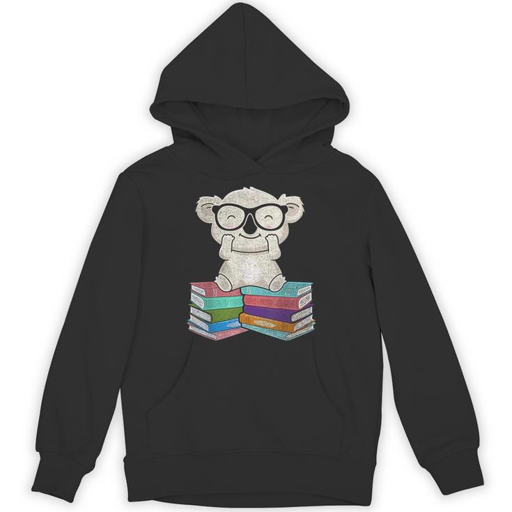 Koala Bear Reading Books Koala Unisex Hoodie