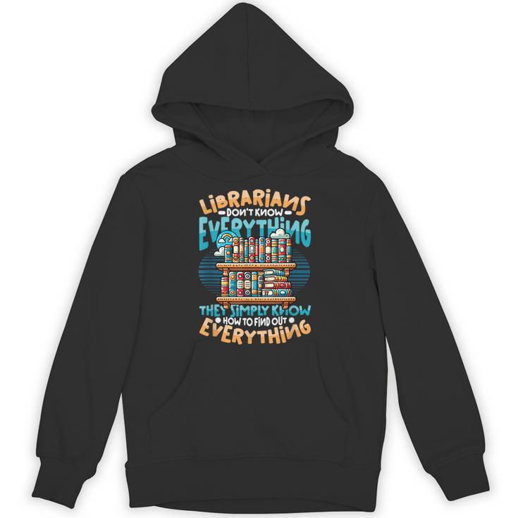 Librarian Book Lover Library Librarian Unisex Hoodie