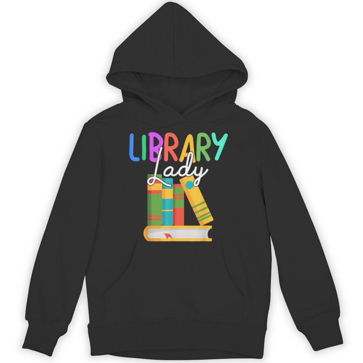 Librarian Library Lady Reading Bookworm Books Lover Unisex Hoodie