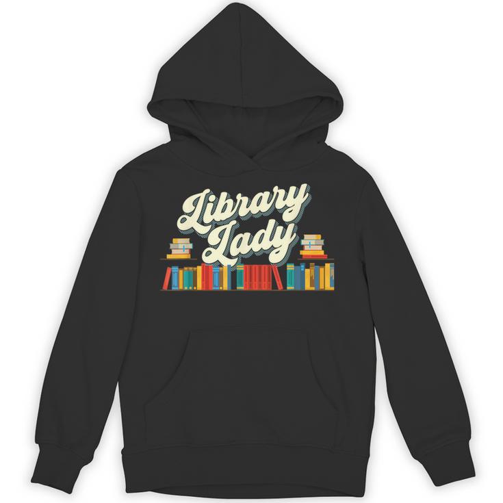 Library Lady School Librarian Cataloger Books Book Lover Unisex Hoodie