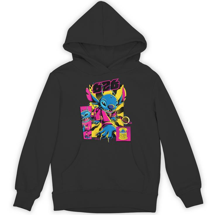 Lilo And Stitch 626 Outerspace Alien Comic Book Page Unisex Hoodie