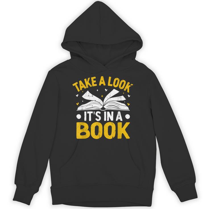Take A Look It's In A Book Unisex Hoodie