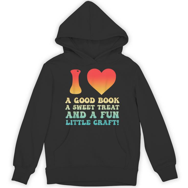 I Love A Good Book Sweet Treat Crochet Baking Unisex Hoodie