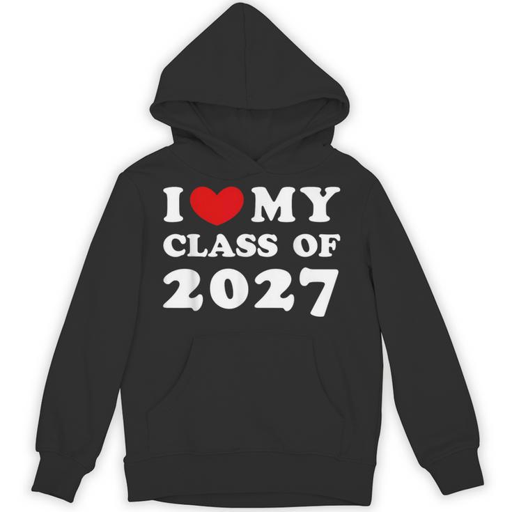 I Love My Class Of 2027 私は2027年のクラスが大好きで、2027年のクラスが好きです パーカー