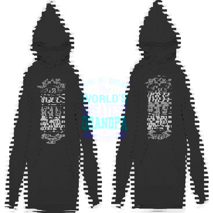 I Love My Grandpa Best Cool Grandpa グラフィックイラスト パーカー