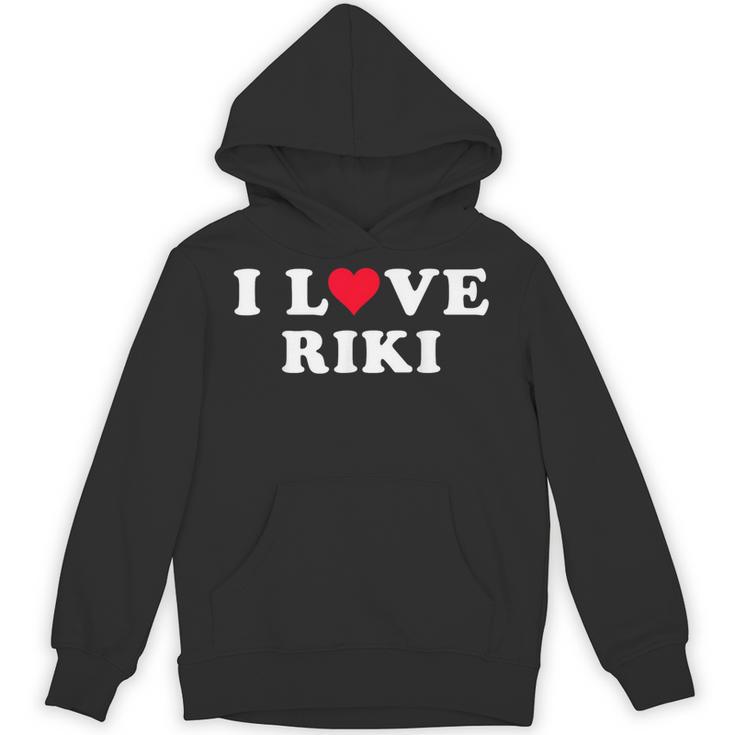 I Love Riki マッチング 彼女&彼氏 リキ 名前 パーカー