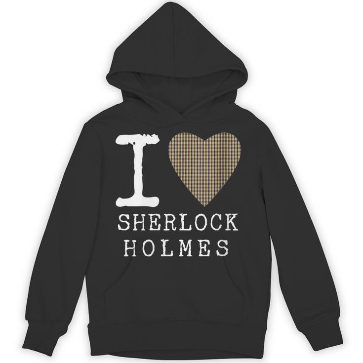 I Love Sherlock Holmes Mystery Books Novelty Unisex Hoodie