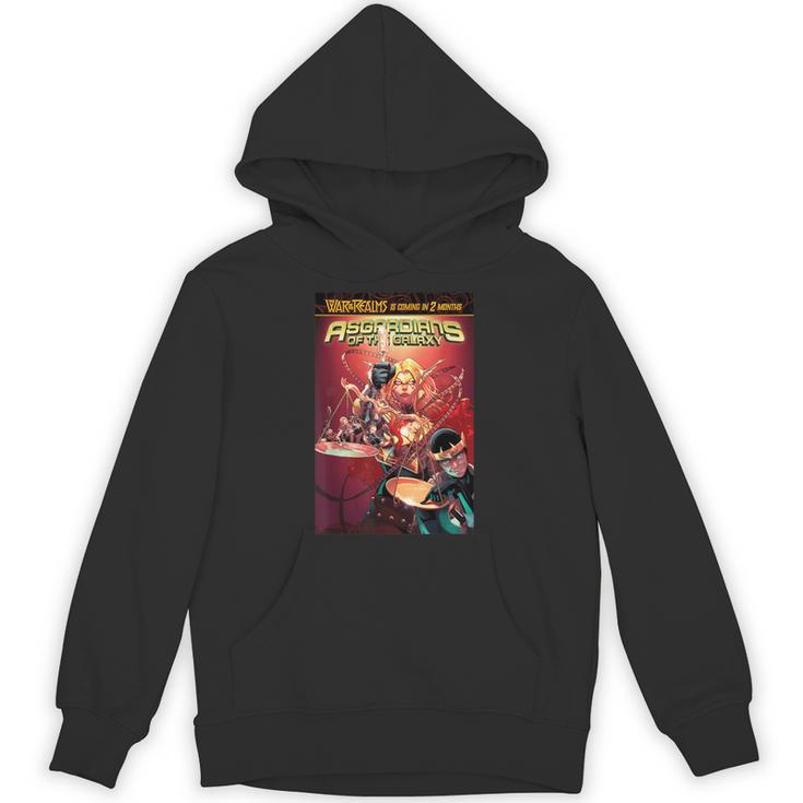 Marvel Comixology Asgardians Of The Galaxy Comic Book Cover Unisex Hoodie