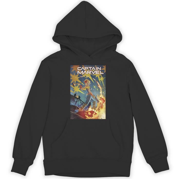 Marvel Comixology Captain Marvel She-Hulk Comic Book Cover Unisex Hoodie