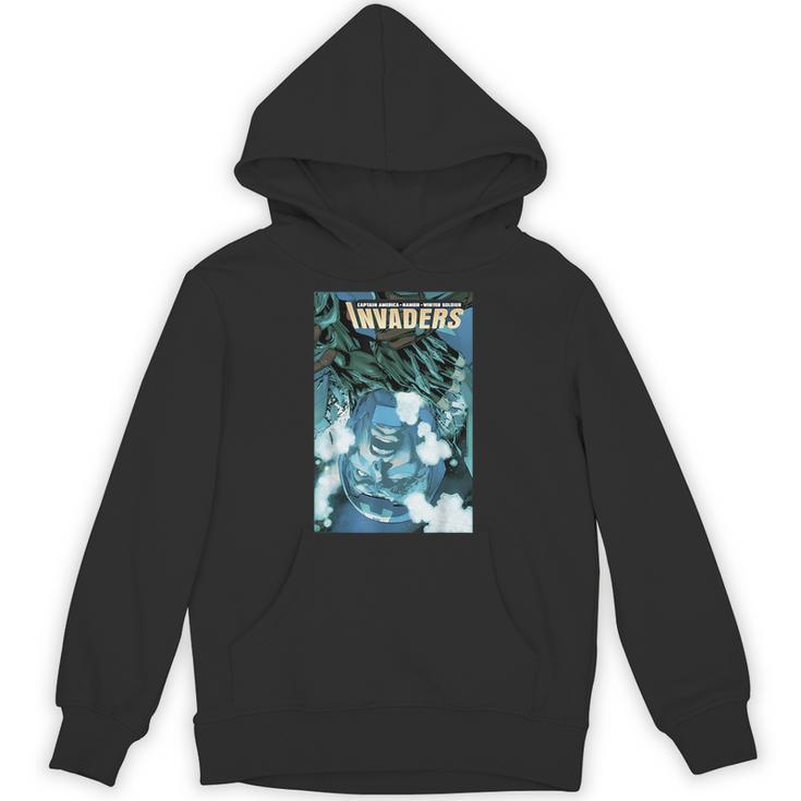Marvel Comixology Invaders Go To Atlantis Comic Book Cover Unisex Hoodie