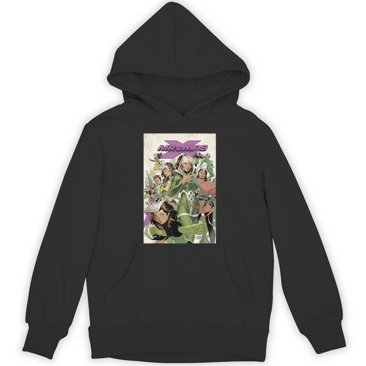Marvel Comixology Mr & Mrs X Comic Book Cover Unisex Hoodie