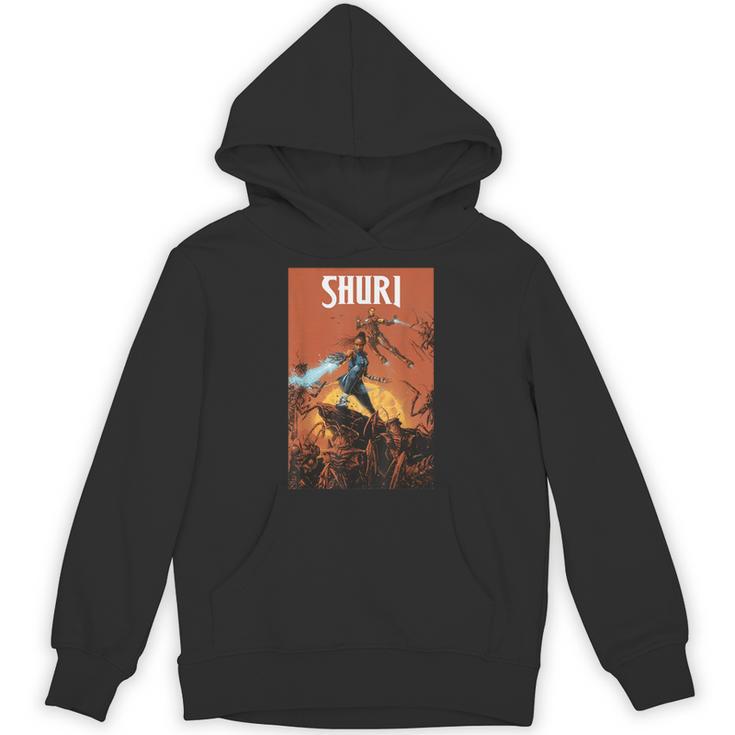 Marvel Comixology Shuri And Iron Man Comic Book Cover Unisex Hoodie