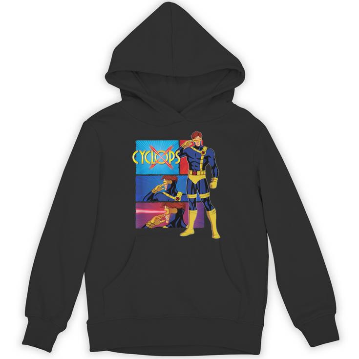 Marvel X-Men '97 Vintage Classic Cyclops Comic Book Panels Unisex Hoodie