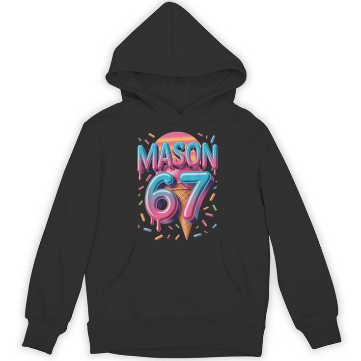 Mason 67 Meme Ice Cream Baseball Drip Unisex Hoodie