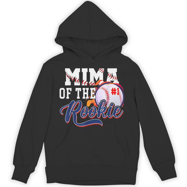 Mima Rookie Of Year 1st Birthday Baseball Theme Matching Unisex Hoodie