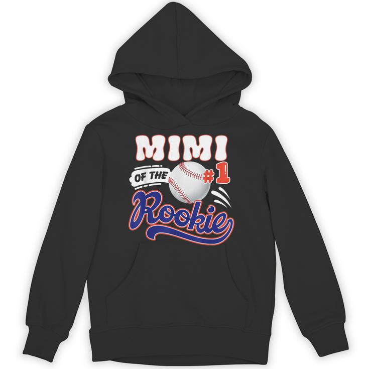 Mimi Rookie Of Year 1st Birthday Baseball Theme Matching Unisex Hoodie